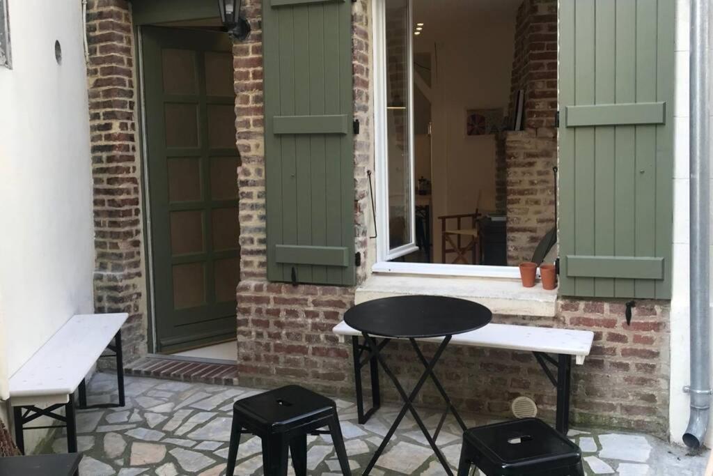 Charmante Maison de Pêcheur au coeur de Trouville Exterior foto